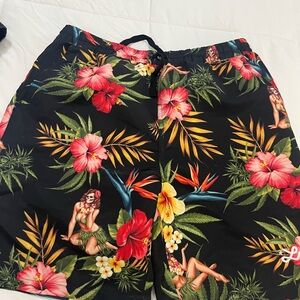 LRG Floral Patterned Swim Shorts